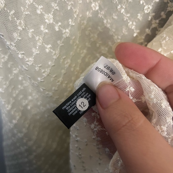 2007 Y2K the limited sheer lace tank top new with tags size medium - Picture 3 of 6